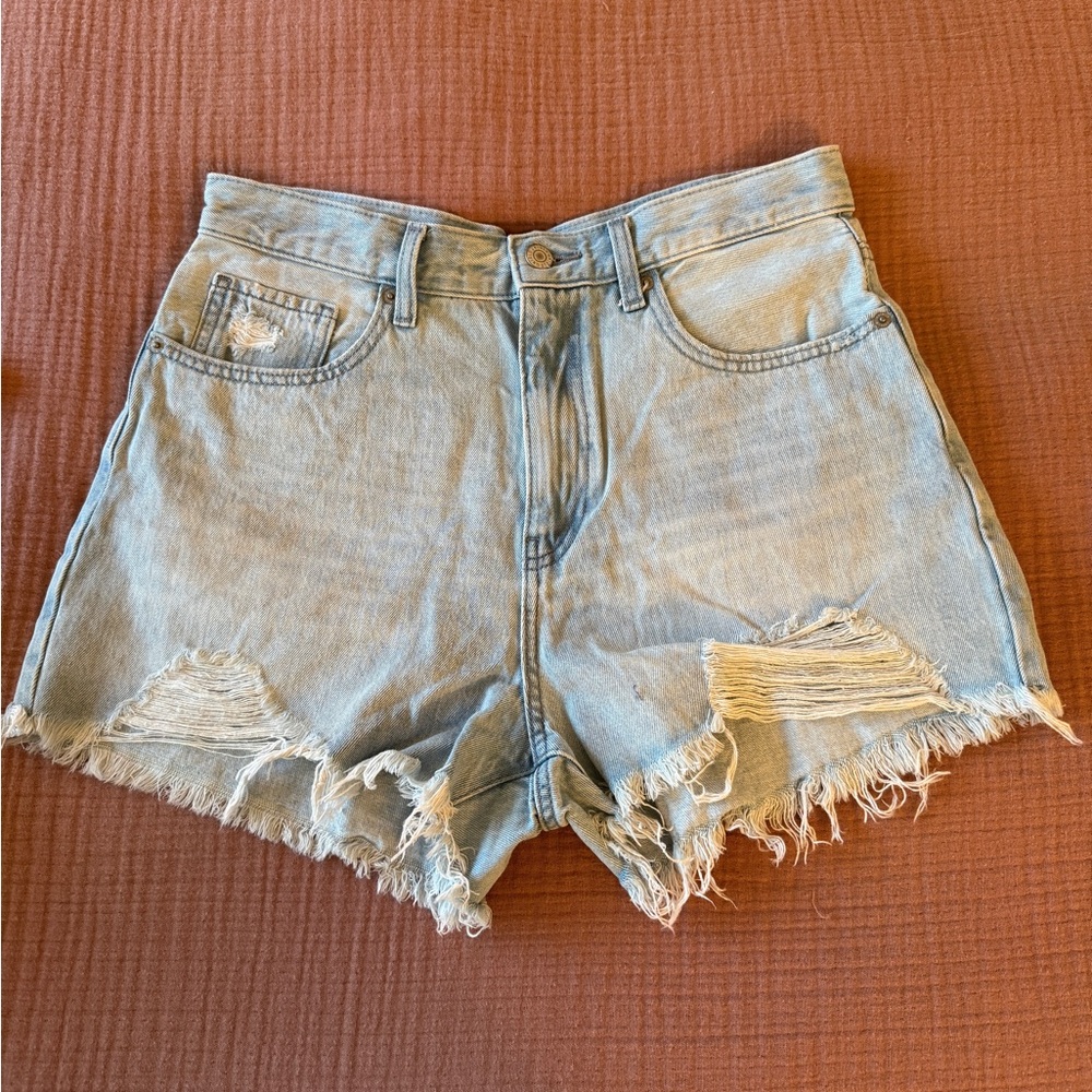 Uniqlo Distressed Denim Women's Shorts